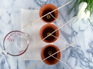 Mini Flower Pot Candles Recipe 6