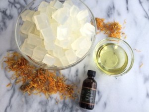 Peppermint Calendula Soap Recipe 2