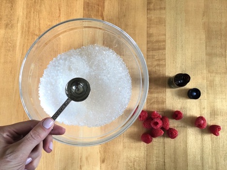 Raspberry Sorbet Salt Scrub Recipe 4