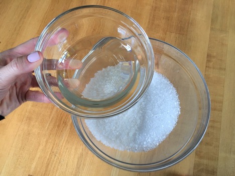 Raspberry Sorbet Salt Scrub Recipe 5