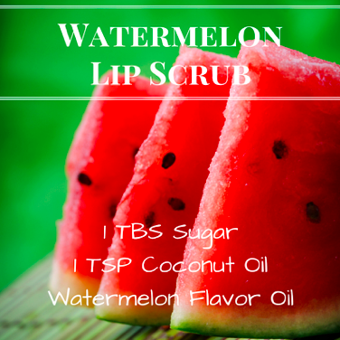 Watermelon Lip Scrub Recipe
