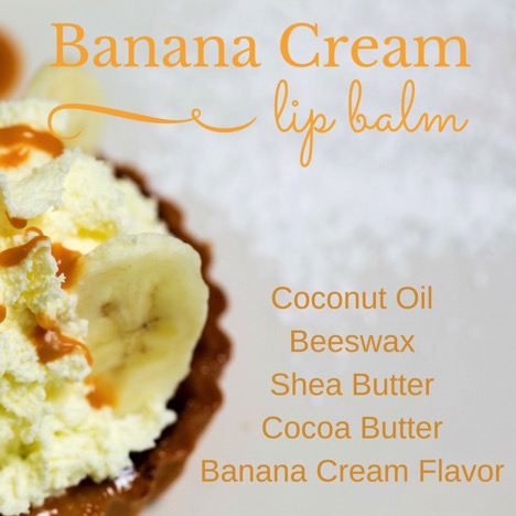 Banana Cream Lip Balm Recipe 1