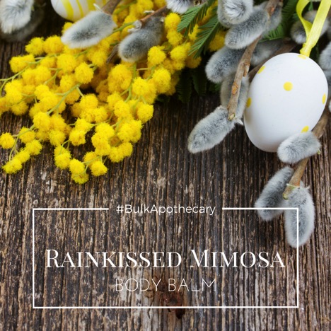 Rainkissed Mimosa Body Balm Recipe