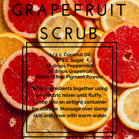 Grapefruit Scrub Recipe