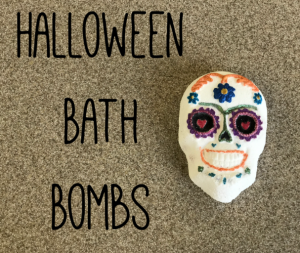 Halloween Bath Bombs Recipe 1