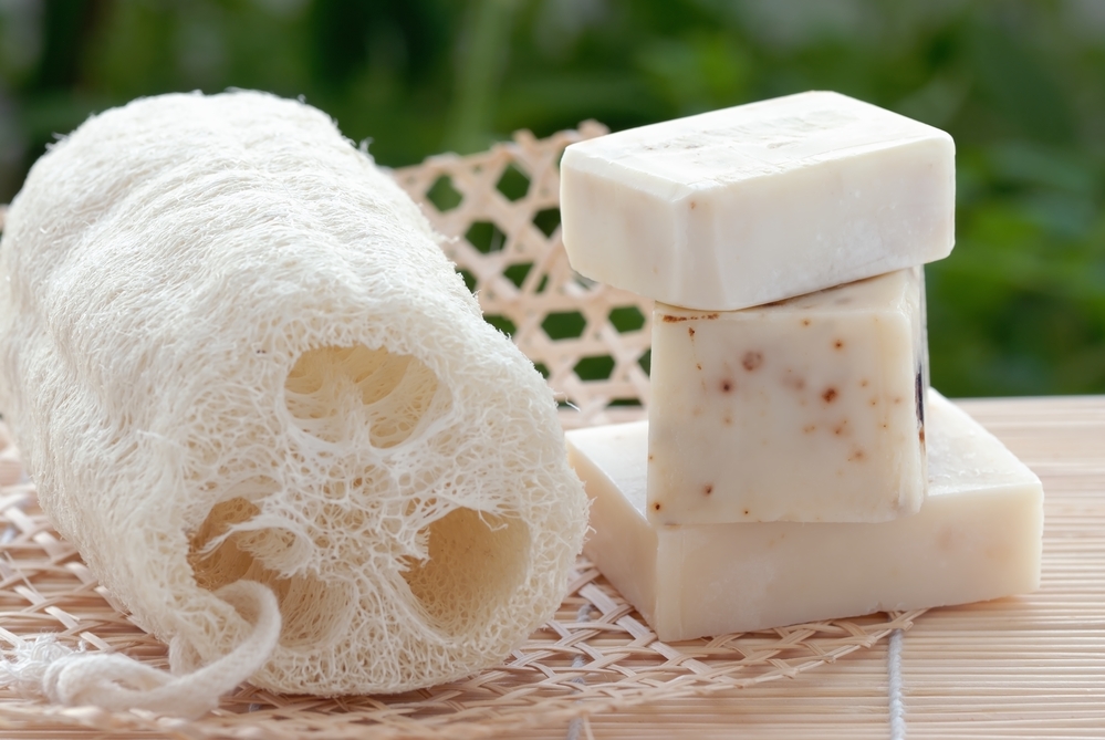 Loofah Infused Goat Milk Soaps