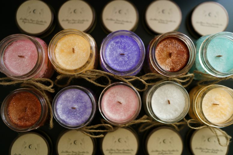 color wax candle making