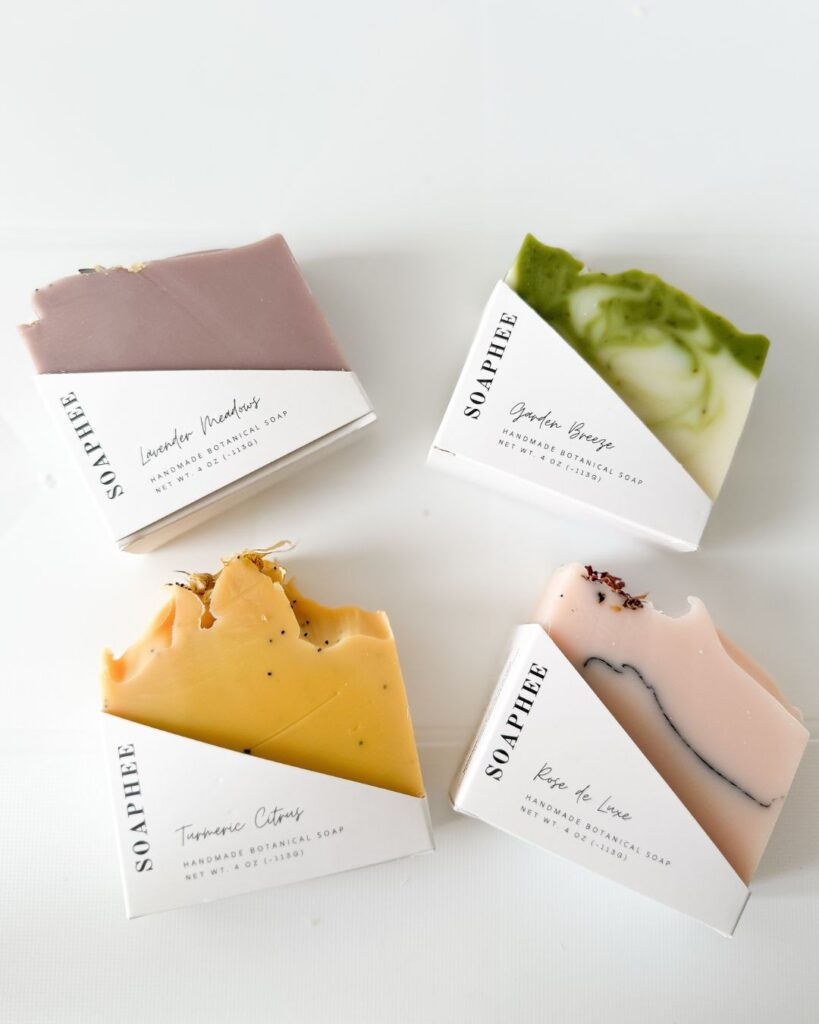 handmade soap business owner
