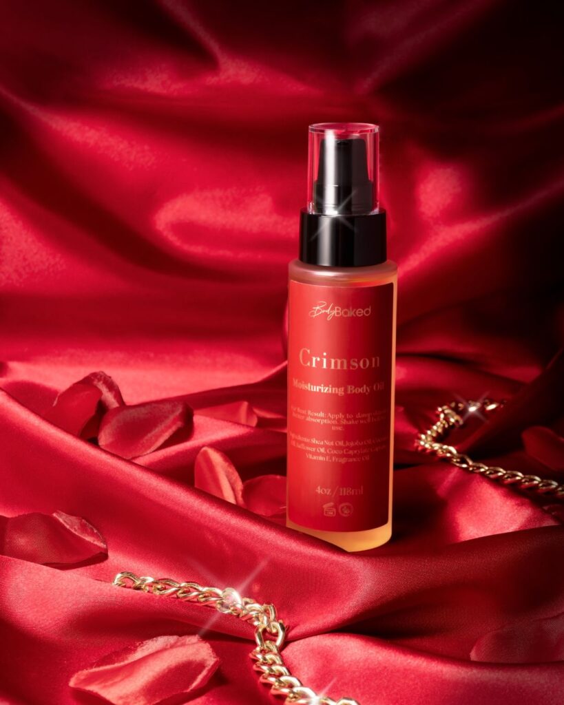 body oil and body care products