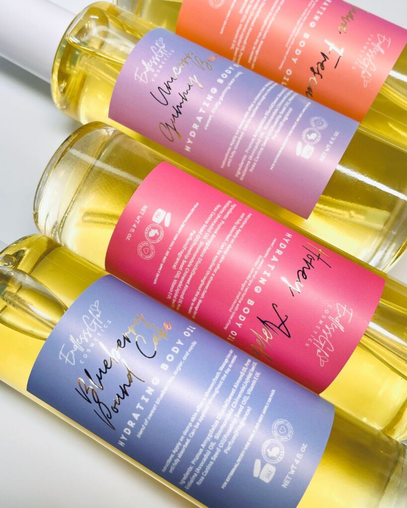 Skincare body oil maker